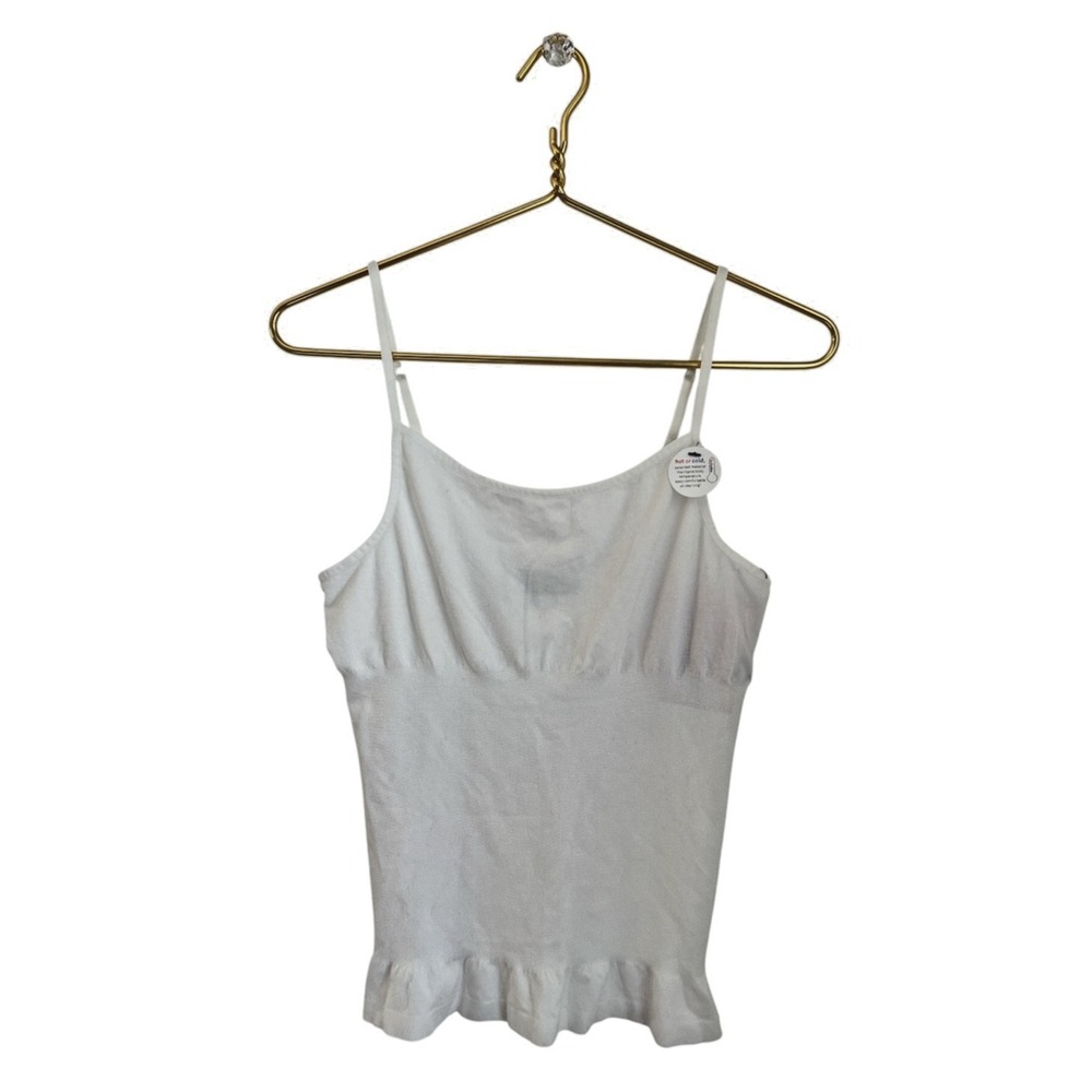 Yummie Tummie Camisole Seamless Shapewear Womens L XL White Slimming NEW NWT